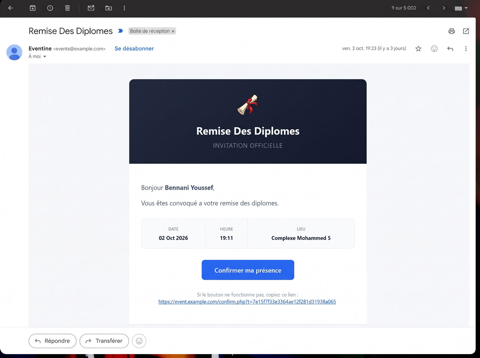 Eventine screenshot 6